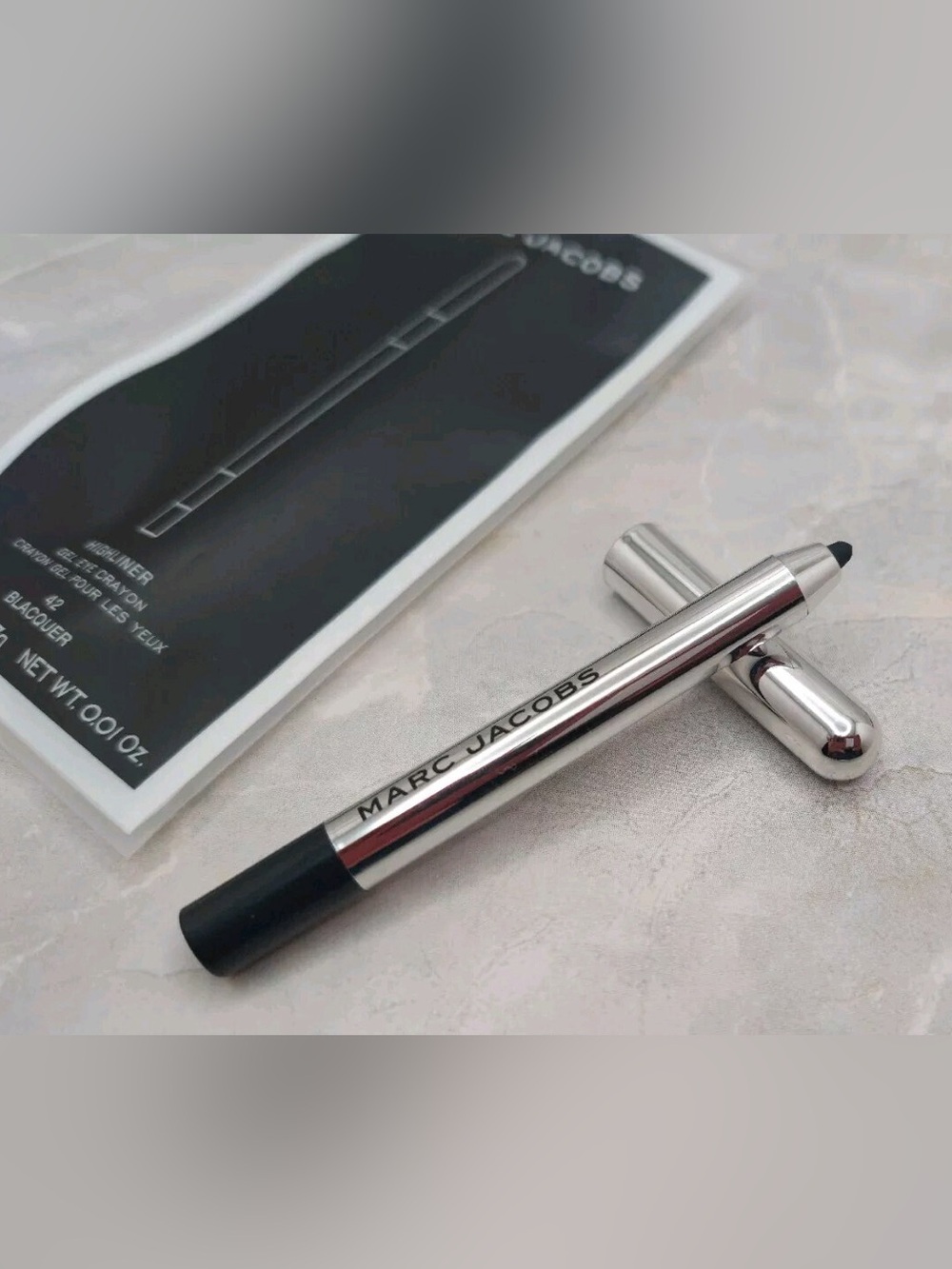 Marc Jacobs NIB Highliner Eyeliner Matte Gel Eye Crayon Blacquer (discontinued)